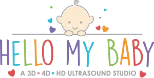 Hello My Baby 3D Logo